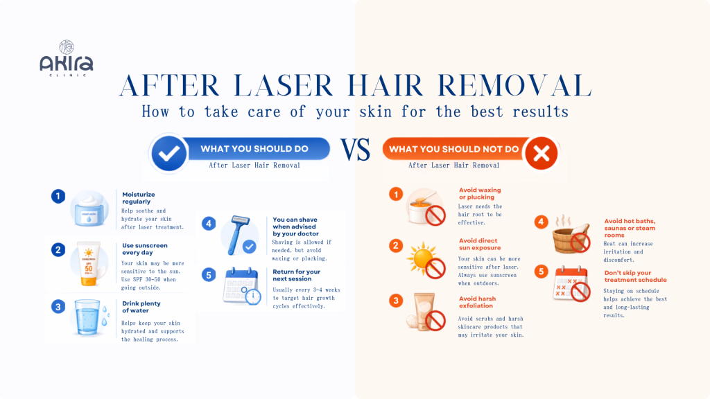 Laser Hair Removal Aftercare