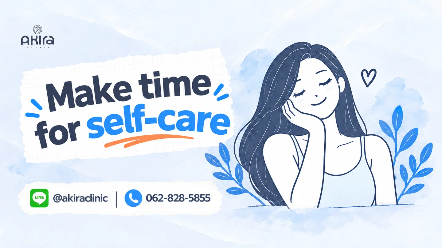 Self-care and skin assessment at AKIRA CLINIC Bangkok