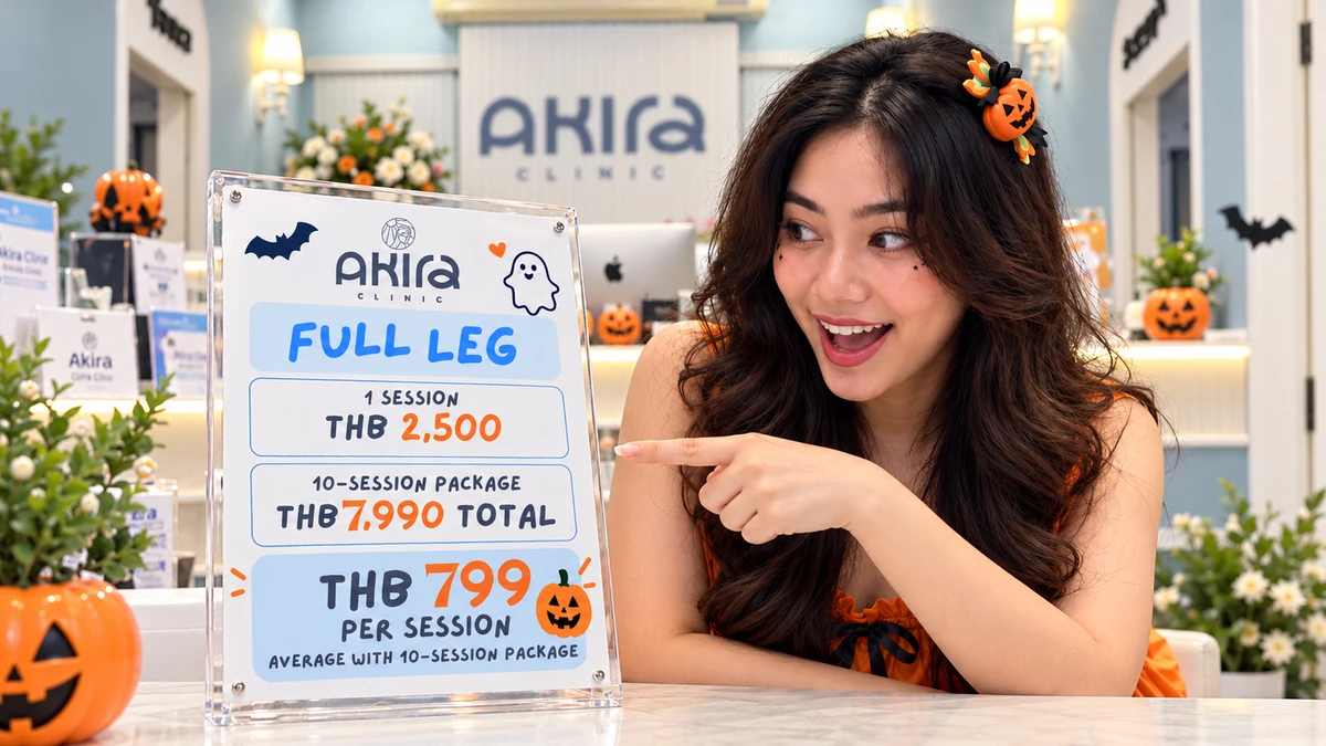 Full Leg laser at Akira Clinic